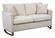 Corliss Beige Upholstered Arched Arms Loveseat by Coaster