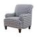 Glenn Recessed Blue Arms Accent Chair by Coaster