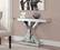 [Floor Sample] Reventlow X-Shaped Base Clear Mirror Console Table by Coaster