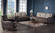 Costa Armoni Brown Sofa & 2 Chairs Set by Bellona