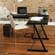 Soreno L-Shaped Computer Desk - Black by Walker Edison