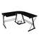 Soreno L-Shaped Computer Desk - Black by Walker Edison