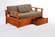 Teddy R Daybed Cherry by Night & Day Furniture