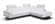 Davenport Italian Leather Sectional Snow White by J&M Furniture