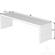 Eldert Gridiron 59 Inch Brushed Stainless Steel Bench by LeisureMod