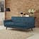 Engage Upholstered Loveseat Azure by Modern Living