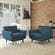 Engage Armchair Wood Set of 2 Azure by Modern Living