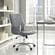 Finesse Mid Back Office Chair Gray by Modern Living