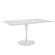 Lippa 60 Inch Rectangle Dining Table White by Modern Living
