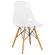 Dover Molded Clear Side Chair by LeisureMod