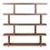 Miri Shelf Large Walnut by Moe's Home Collection