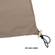 Wicker Hanging Egg Swing Chair Outdoor Fabric Cover by LeisureMod