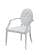 110 White Armchair (Set of 2) by ESF