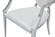 110 White Armchair (Set of 2) by ESF