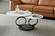 129 White Stained Stone Coffee Table by ESF