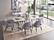 131 Black Silver Dining Chair w/Metal Legs (Set of 4) by ESF