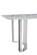 131 Silver Marble Dining Table by ESF