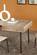 2479 Natural Wood Melamine Top Dining Table Transformer by ESF
