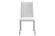 3450 White Eco-Leather Dining Chair (Set of 4) by ESF