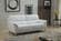 406 White Leather Sofa by ESF