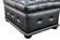 415 Gray Leather Ottoman by ESF