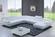 430 Square Leather Coffee Table by ESF