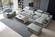 908 Light Grey Leather Armchair by ESF
