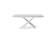 9113 White Dining Table w/2 16