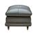 9180 Dark Grey Leather Ottoman by ESF