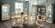 Aida Light Brown Wood Dining Table w/Extension by ESF