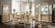 Aida Light Brown Wood Dining Table w/Extension by ESF
