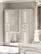 Aida White/Silver Bedroom Set by ESF