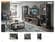 Elite Brown Wood 1-Door China by ESF