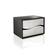 Ischia Black/White Wood Bedroom Set by ESF