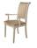 Liberty Beige Armchair (Set of 2) by ESF