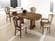 Pamela Brown Wood Dining Table w/Extension by ESF
