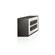 Panarea Black/White Wood Bedroom Set by ESF