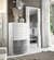 Ronda Dali White & Gray Bedroom Set by ESF