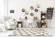 Eternity Ivory/Grey Elements Area Rug by KAS Rugs
