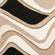 Eternity Black/Beige Waves Area Rug by KAS Rugs