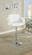 F1562 White Barstool by Poundex