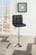 F1565 Black Barstool (Set of 2) by Poundex