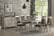 F1705 Silver Dining Chair (Set of 2) by Poundex