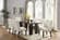 F2367 Espresso Dining Table by Poundex