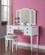 F4074 White Vanity Set by Poundex
