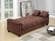 F7889 Chocolate Sofa Bed by Poundex
