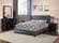 F9371 Blue Gray Bed by Poundex