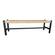 Hawthorn Bench Large Black by Moe's Home Collection