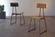 Ziggy Dining Chair - Iron/Clear Powder Coat - Tali Wood/Natural Finish by From the Source