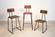 Ziggy Dining Chair - Iron/Clear Powder Coat - Tali Wood/Natural Finish by From the Source